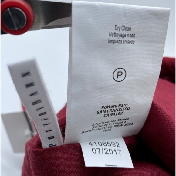 Pottery Barn Danielle Landon Plaid Christmas Holiday Xmas Stocking Red Black - Picture 9 of 12